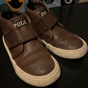 Toddler Polo shoes brown size 9